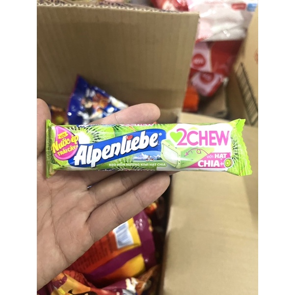 Kẹo Mềm Alpenliebe 2Chew Hương Trái Cây Thanh 24,5g