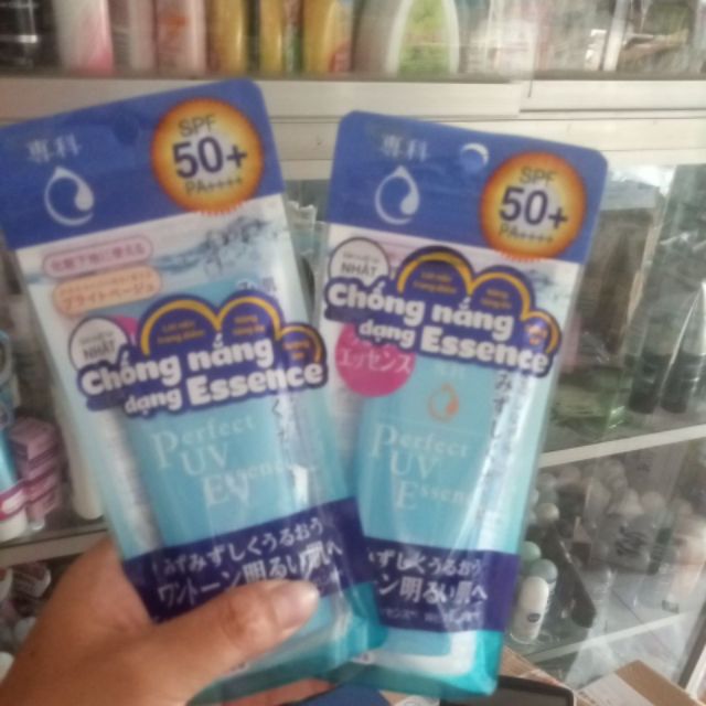 Kem chống nắng Senka Perfect UV Essence 50g