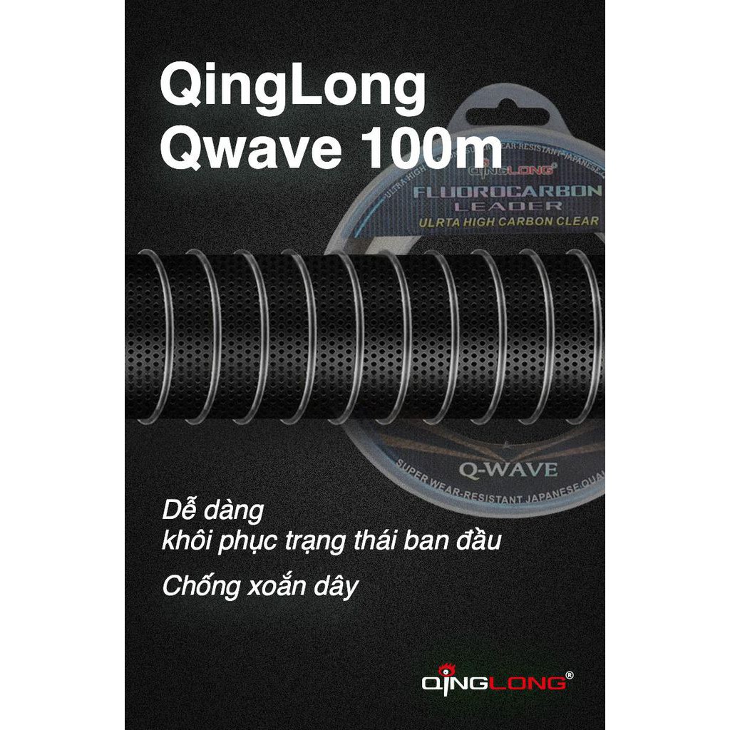 Cước Thẻo Fluorocarbon QuingLong Q-Wave