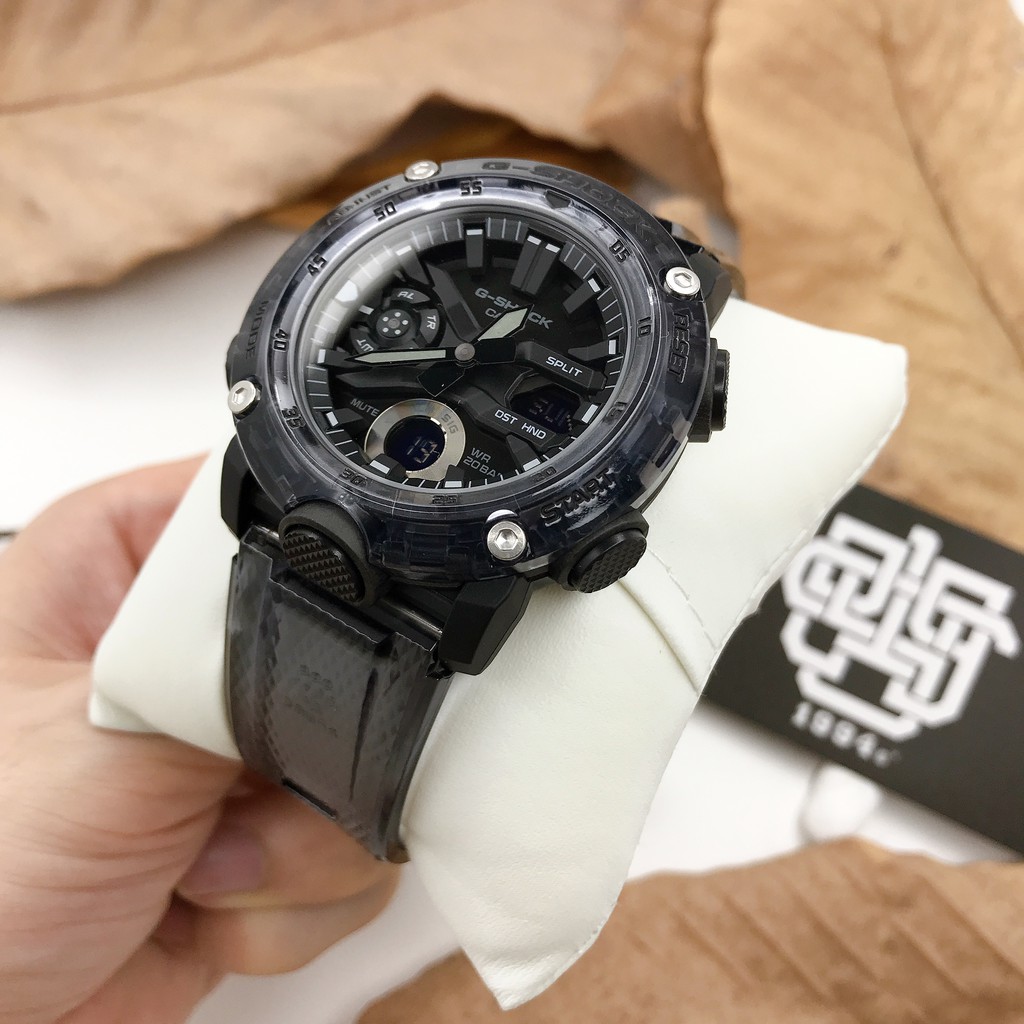 Đồng hồ nam Casio G-SHOCK GA-2000 / GA-2000SKE-8A chống va đập chính hãng