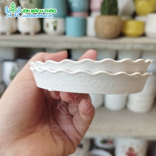 Dĩa nhựa lót chậu tròn đủ kích thước