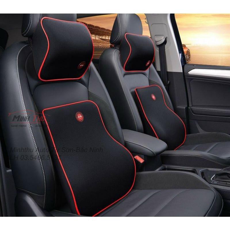 Bộ Gối Tựa  Cao Su Non Nguyên Khối Siêu Đàn Hồi Chống Đau Mỏi Lưng