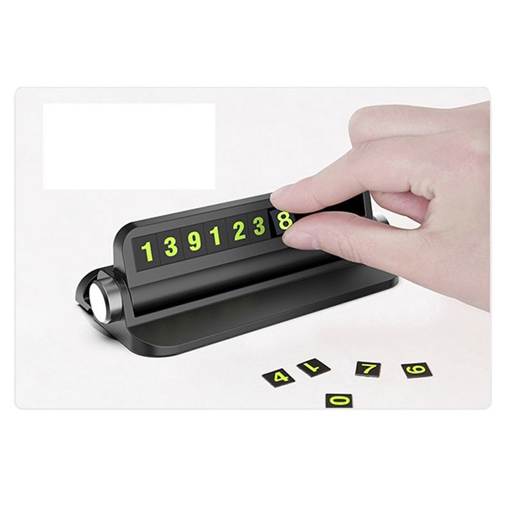 Bảng số điện thoại gắn táp lô ô tô kiêm giá để điện thoại xe hơi - OTOALO | BigBuy360 - bigbuy360.vn