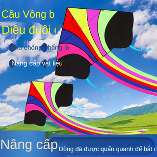 cầu vồng tam giác siêu khổng lồ mới của Weifang thả diều cao cấp dành cho người lớn đặc biệt gió dễ bay
