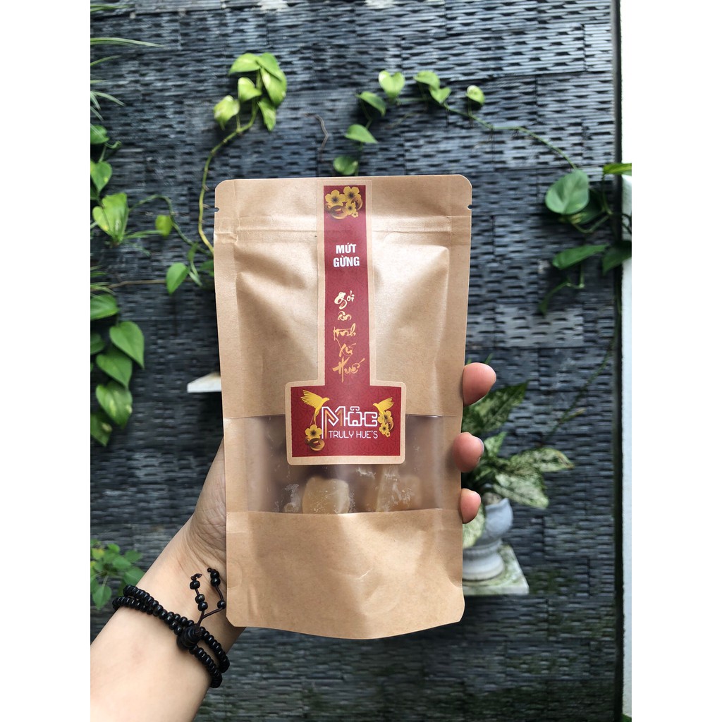 [VSATTP] Mứt Gừng Sấy Dẻo Thơm Cay - Mộc Truly Hue's