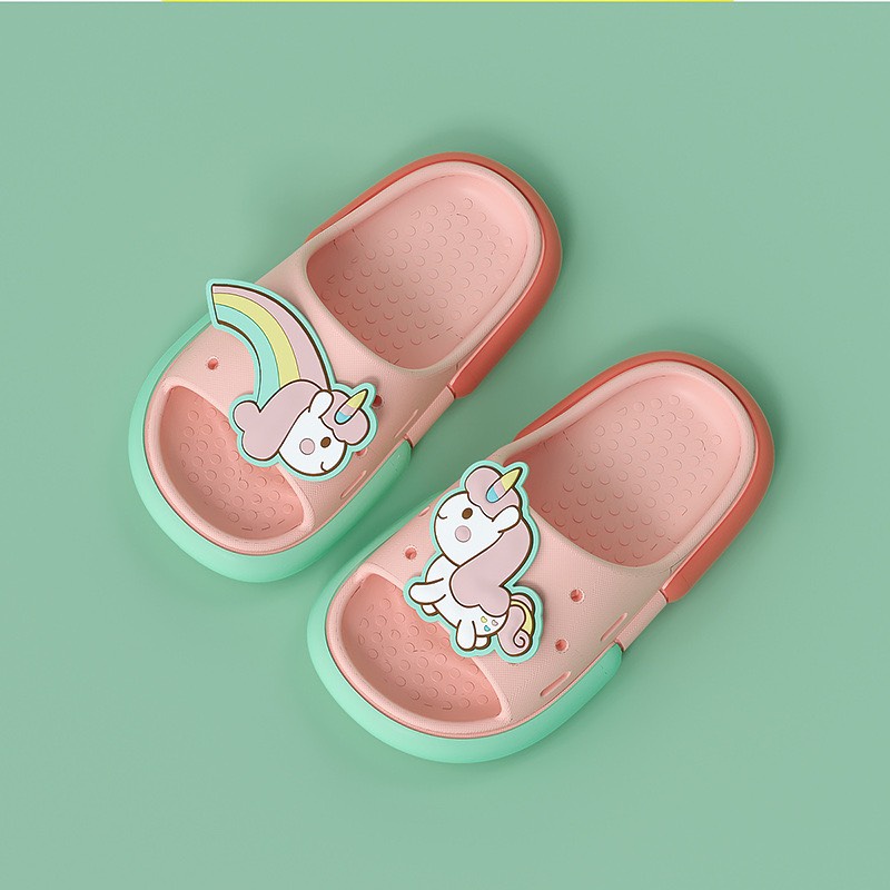 Dép lê cho bé trai bé gái siêu nhẹ chống trơn trượt chính hãng DE20