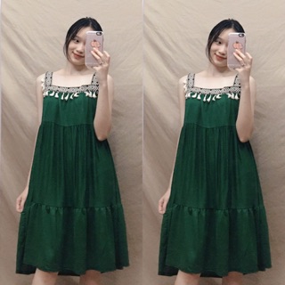 Váy 2s thổ cẩm dáng ngắn siêu xinh