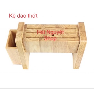 Kệ dao thớt đa năng bằng gỗ