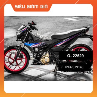 Tem rời raider fi HP4 chất liệu decal Crom ko bay màu