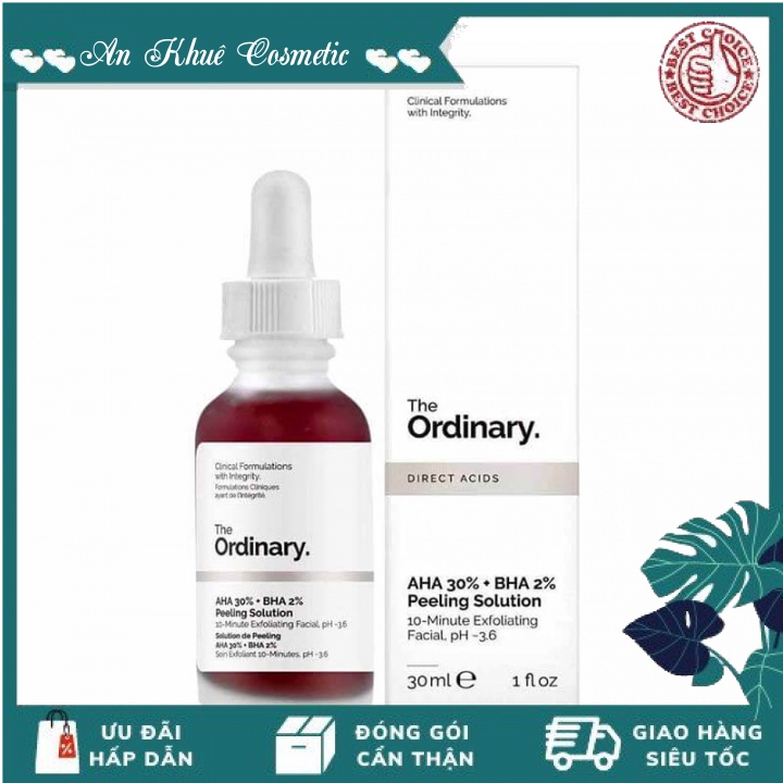 The Ordinary AHA 30% + BHA 2% Peeling Solution 30ml