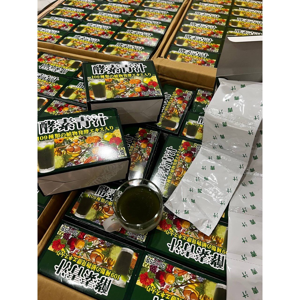 BỘT AOJIRU RAU QUẢ LÊN MEN 109 LOẠI RAU CỦ QUẢ