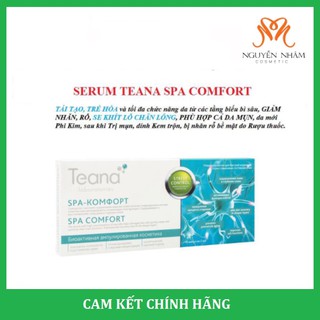 Serum Teana Spa Comfort Tái Tạo, Trẻ Hóa, Giảm Nhăn, Se Khít Lỗ Chân Lông