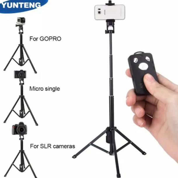 YUNTENG Giá Ba Chân Kết Nối Bluetooth 2 Trong 1 Vct-1688 Mới | BigBuy360 - bigbuy360.vn