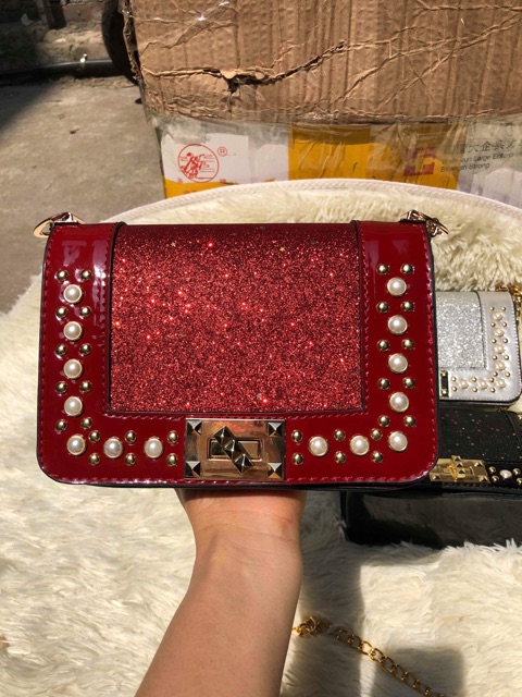 [Giảm 19% khi nhập WBSPRE99 từ 29/8-3/9 ]Túi kim tuyến viền ngọc 016 | BigBuy360 - bigbuy360.vn