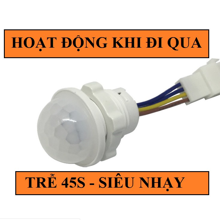 Công tắc cảm biến chuyển động hồng ngoại, công tắc cảm ứng chuyển động