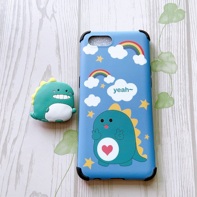 Ốp lưng idm Hàn Quốc kèm pop Oppo A1K/Realme C1/Reno 2f