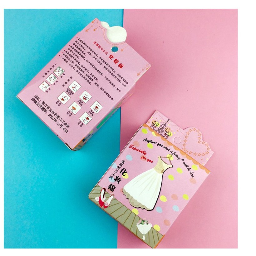 Bông tẩy trang đóng hộp tiện lợi mang theo mọi lúc | BigBuy360 - bigbuy360.vn