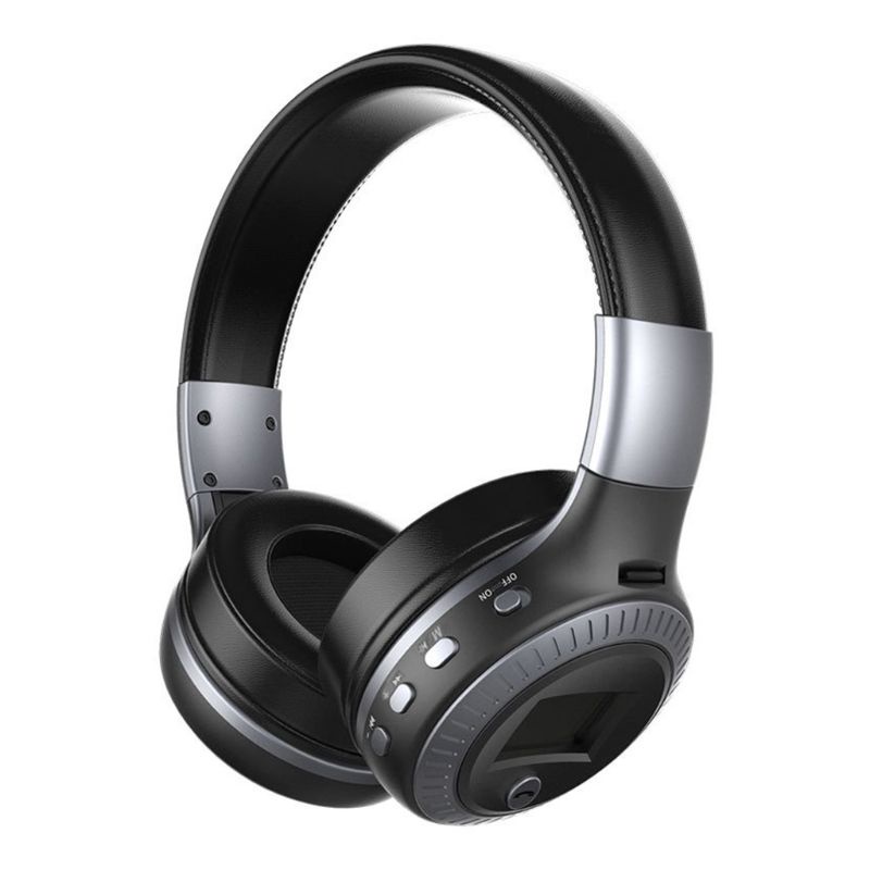 Tai Nghe Bluetooth Không Dây zzz B19 Kiểu Dáng Thể Thao Có Màn Hình Hiển Thị LCD