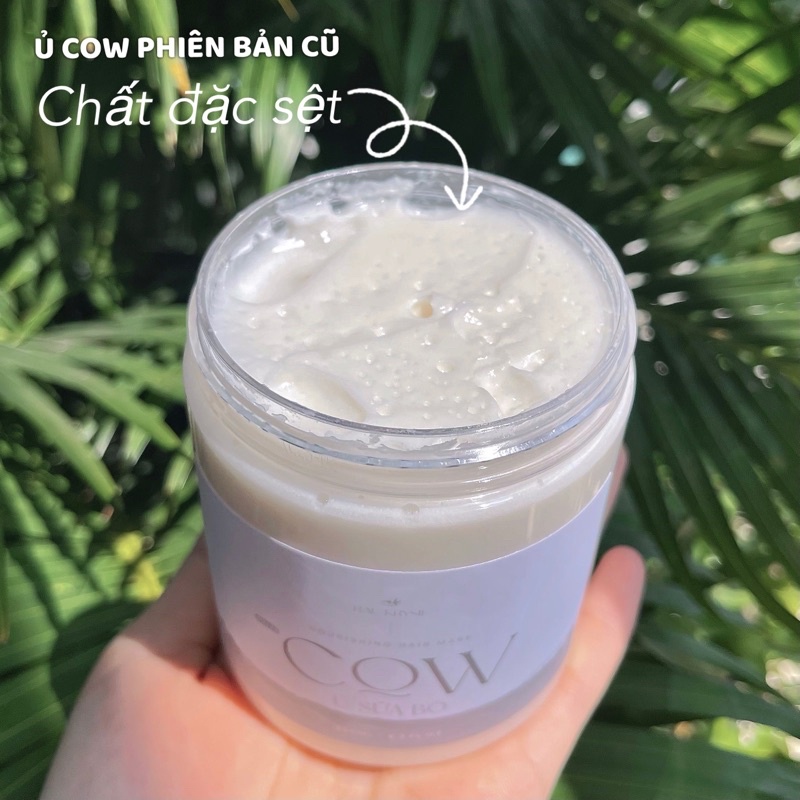 COW Ultra-nourishing Hair Mask - Ủ Tóc Sữa Bò