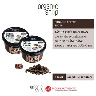 Tẩy Da Chết Face, Tẩy Da Chết Body Organic Coffee