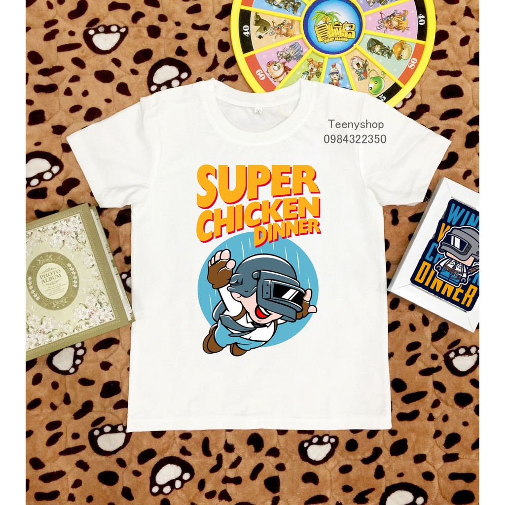 áo thun PUBG Mobile Battlegrounds nhiều mẫu