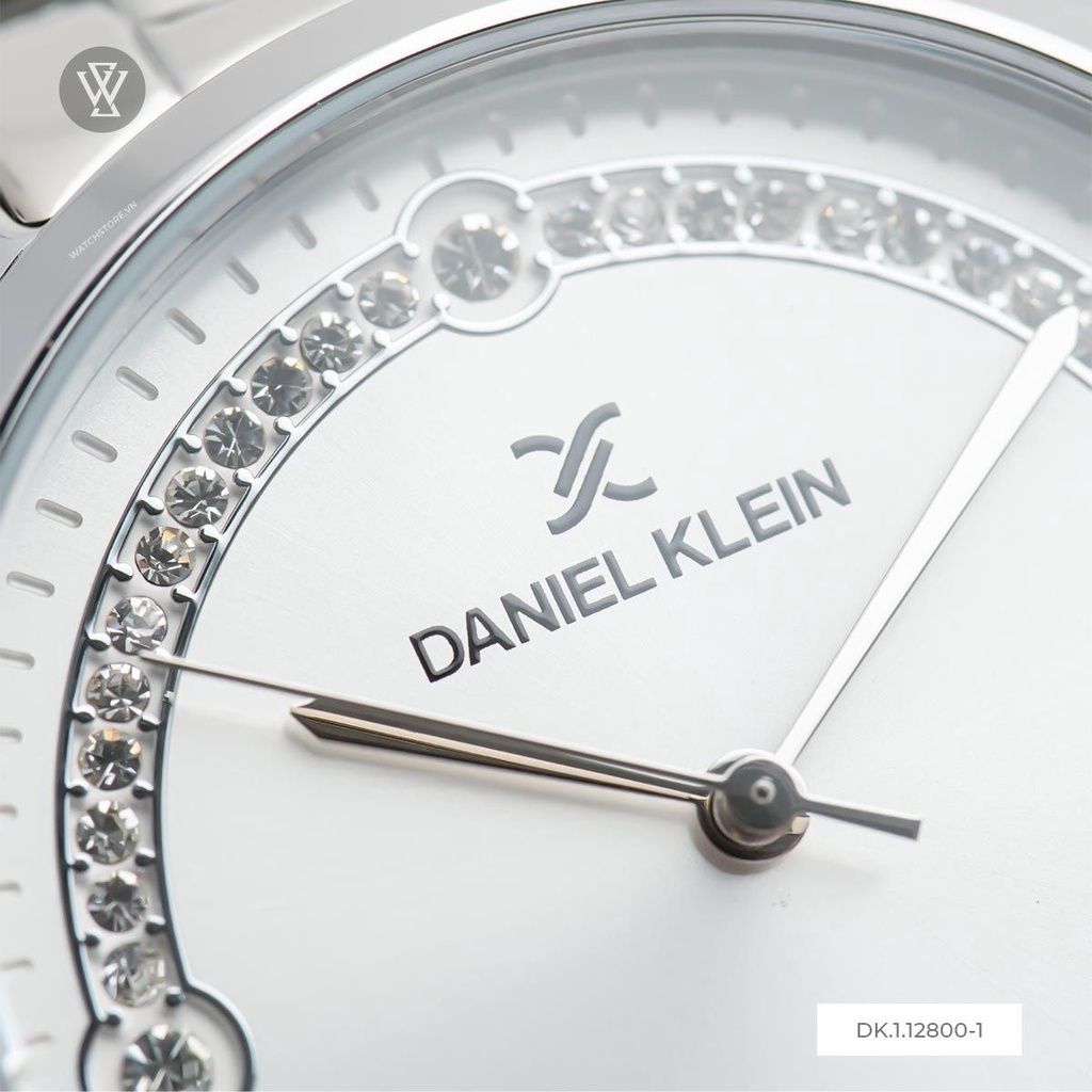 Đồng Hồ Quartz Nữ Daniel Klein WATCHSTORE DK.1.12800-1 Mặt Kính Khoáng 34mm, Dây Kim Loại, Vỏ Thép Không Gỉ