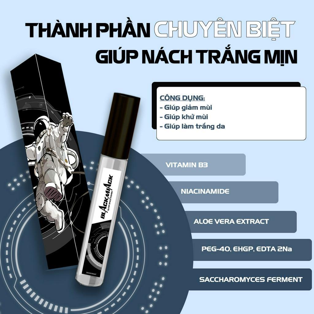 [Deal Độc Quyền] COMBO SON NÁCH khử mùi cơ thể BLACKMIACK