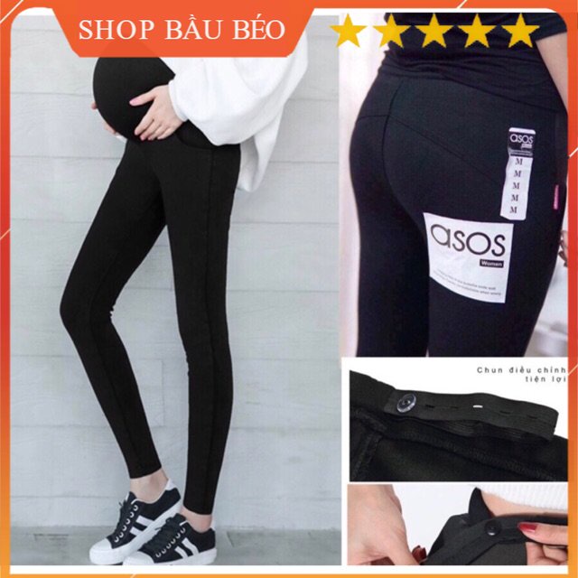 Quần bầu legging Dài nâng mông (hàng đẹp)