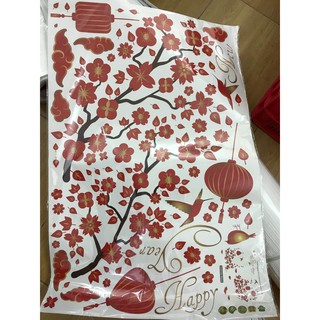 Decal trang trí Tết
