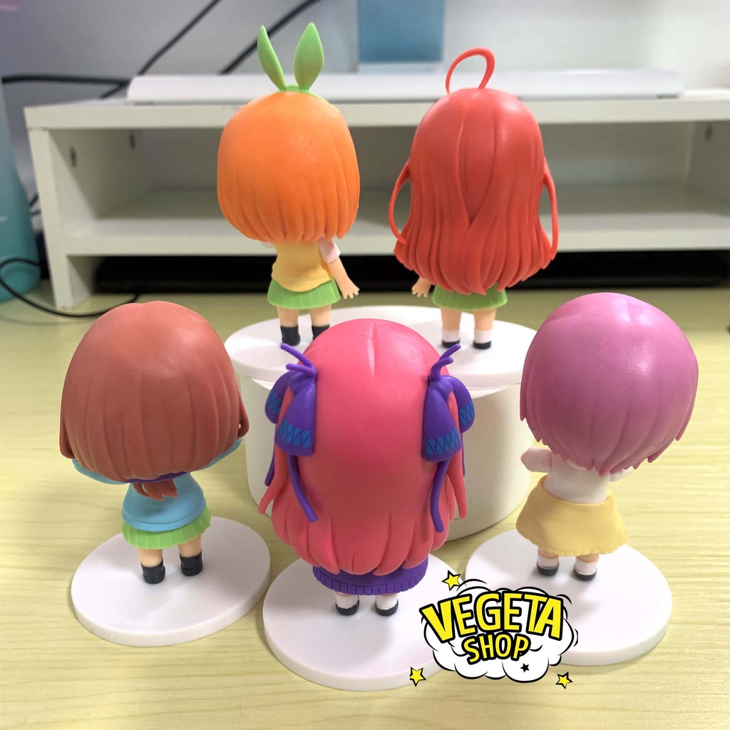 Mô hình Nhà có 5 nàng dâu - Gotoubun no Hanayome - Ichika Nino Miku Yotsuba Itsuki - Nhà có năm nàng dâu - Cao 10~11cm