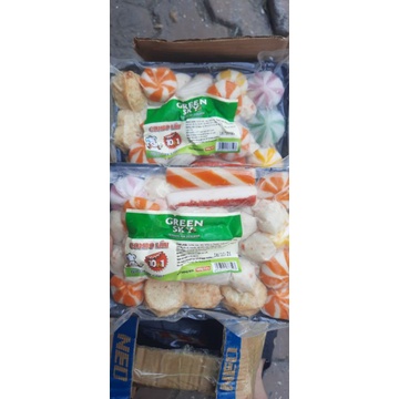 Set viên thả lẩu thập cẩm khay 500g