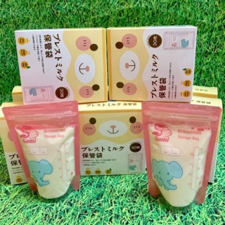 Hộp 30 Túi Trữ Sữa Sami 100ml - Nhật Bản