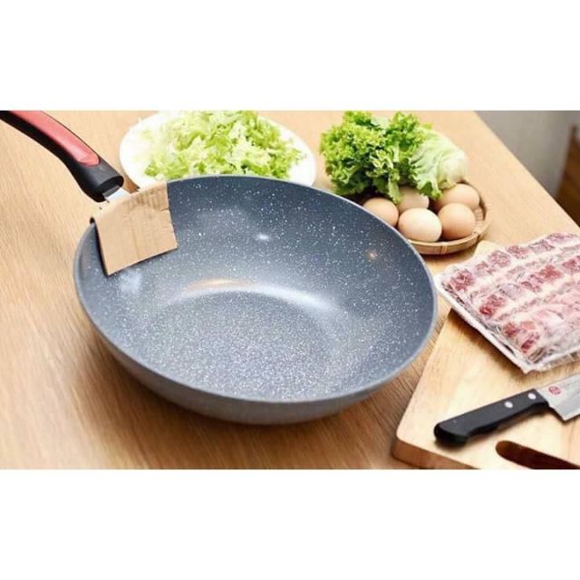 Chảo vân đá ceramic sâu lòng 32cm