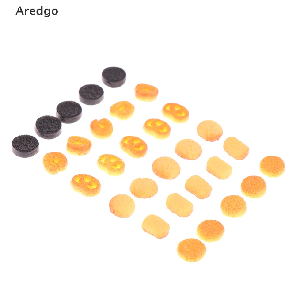 Set 10 mô hình bánh quy mini đồ chơi thu  nhỏ cho nhà bếp/ nhà búp bê