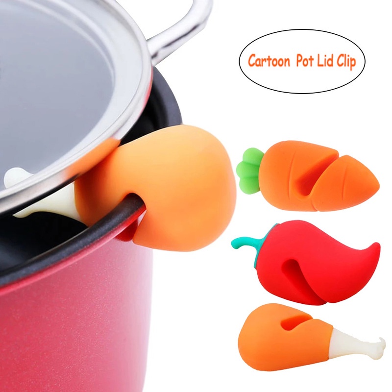 Kẹp Nhấc Nồi Bằng Silicone Cách Nhiệt Tiện Dụng