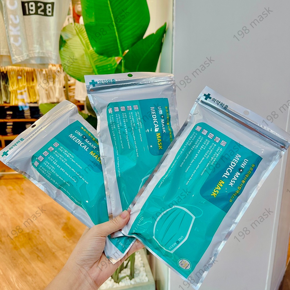 Khẩu Trang Y TẾ UNIMASK Chống Bụi Mịn Kháng Khuẩn Hàng Cao Cấp Hàn Quốc