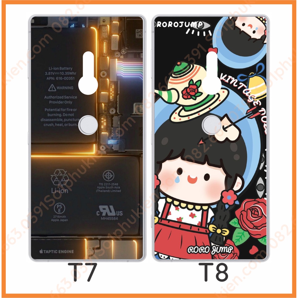Ốp lưng Sony xz2 / xz2 premium dẻo in hình dễ thương