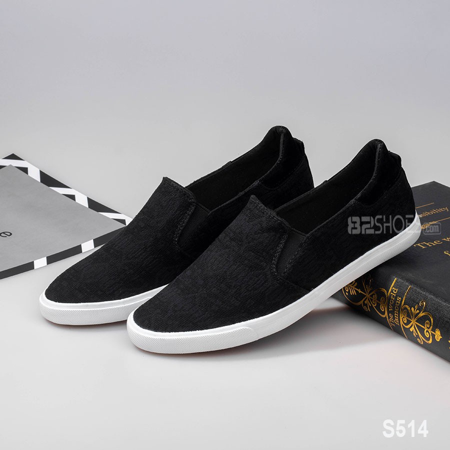 Giày lười nam - Slip on nam vải - Mã A7513