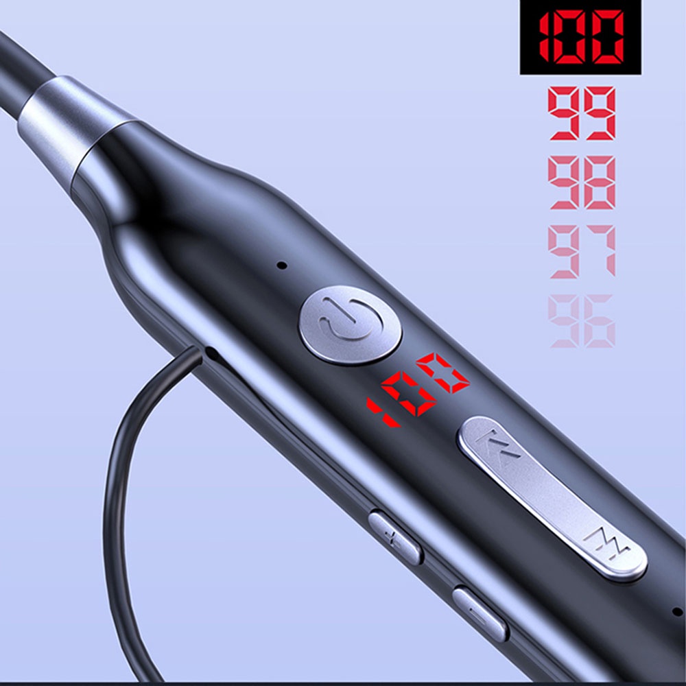 Tai Nghe Bluetooth Không Dây Âm Thanh Nổi 100H Có Màn Hình LED Hỗ Trợ Thẻ TF Và Phụ Kiện