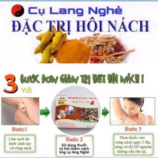 Hôi Nách Ông Cụ Làng Nghè Khỏi Hoàn Toàn (hộp 4 gói)