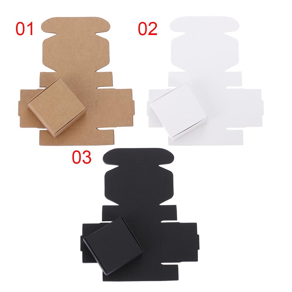 ZAIJIE24 Set 10 Giấy Kraft Gói Kẹo Tiện Dụng