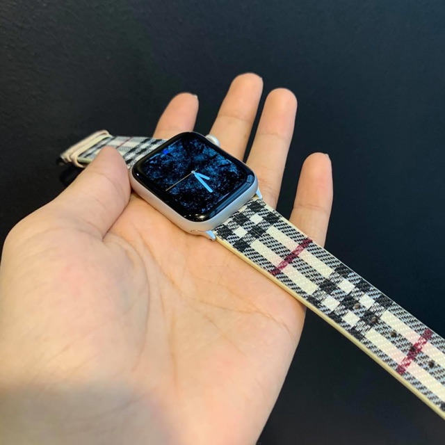 Dây DA dành cho Apple Watch phối sọc BBR cực sang