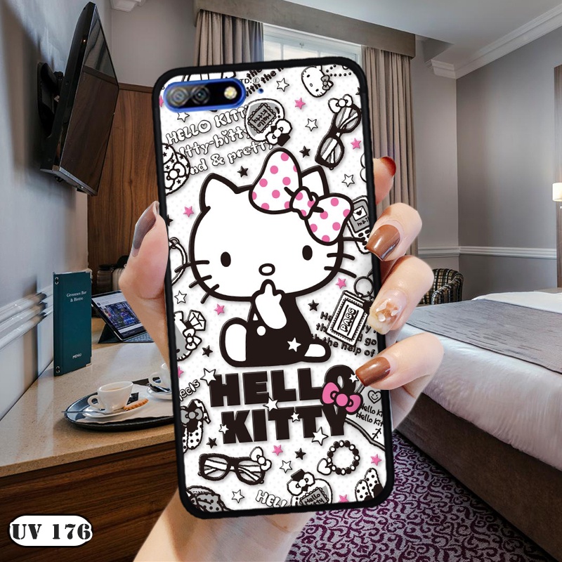 Ốp lưng  HUAWEI Y7 Pro 2018 - Lưng nhám viền dẻo in 2D