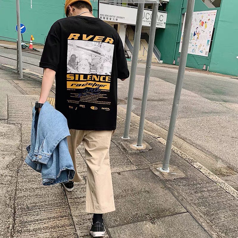 Áo thun form rộng WIND phông unisex tay lỡ RVER thoi trang nam nữ oversize ulzzang | BigBuy360 - bigbuy360.vn