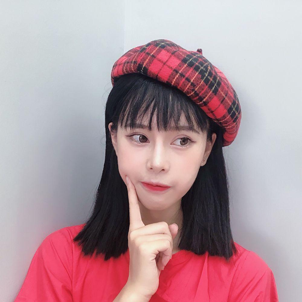 TWINKLE Mũ Beret Phong Cách Anh Quốc Cổ Điển Thanh Lịch Dành Cho Nữ