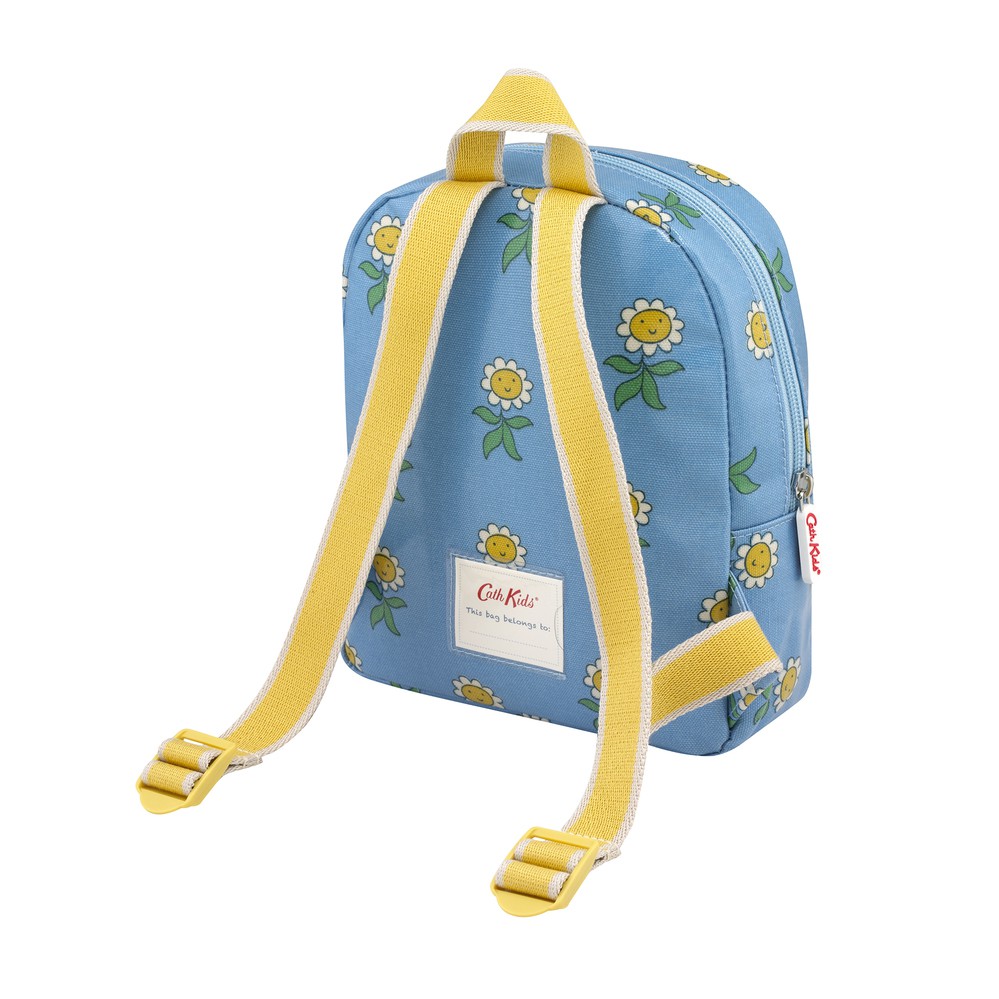 Cath Kidston - Balo trẻ em Kids Mini Backpack Petal Flowers - 994699 - Blue Grey