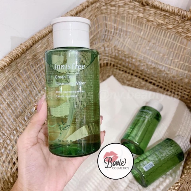 ( Mẫu mới 2019 ) Nước Tẩy Trang Trà Xanh INNISFREE GREEN TEA CLEASING WATER 300ml | BigBuy360 - bigbuy360.vn