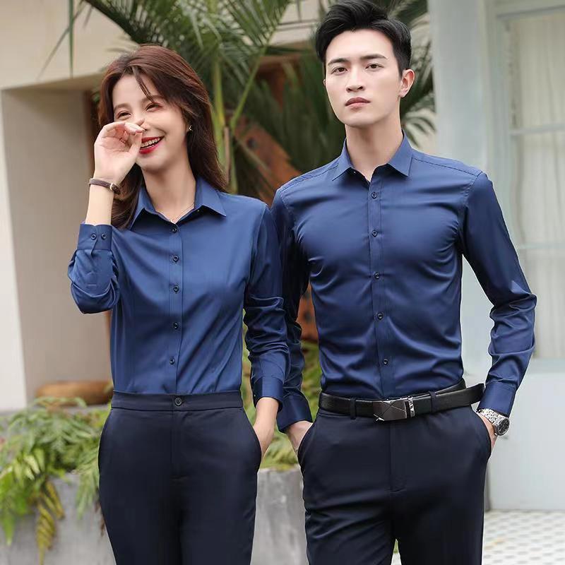 Áo sơ mi nam, Thời trang Hàn Quốc, phù hợp với quần áo văn phòng