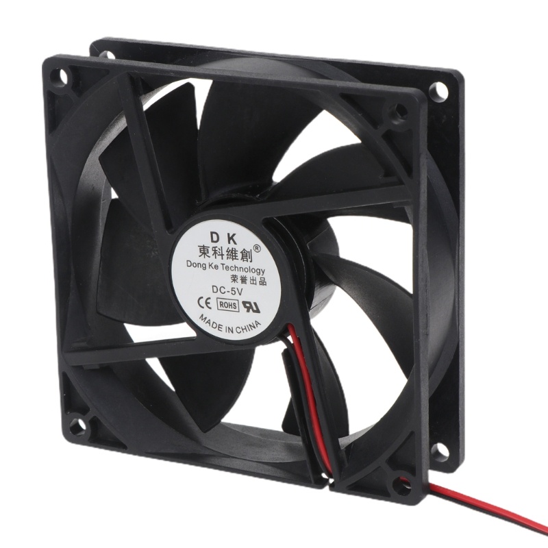 Quạt Tản Nhiệt DC 90MM CPU 9025 XH2.54 2P Không Chổi Than Cho Máy Tính Ốp