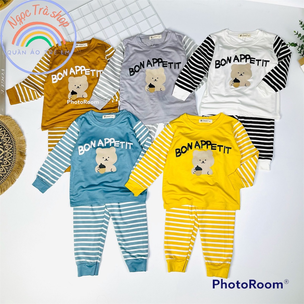 ⭐SP CAO CẤP⭐SIZE(9-30kg)Bộ CaNa's COTTON Lạnh Hàng Chuẩn Họa Tiết Dể Thương Cho Bé Gái Bé Trai Đủ